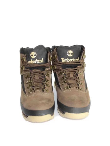 Botki Timberland skórzane brązowe