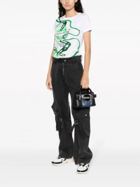 Diržu apjuostas diržas Dsquared2 juoda