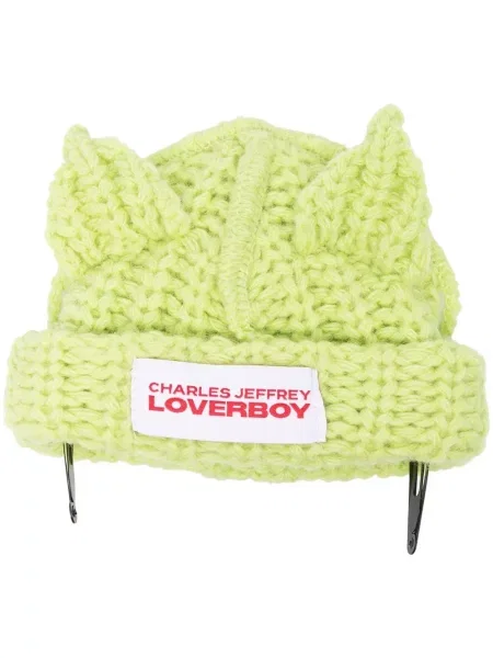 Kötött sapka Charles Jeffrey Loverboy autogrammal