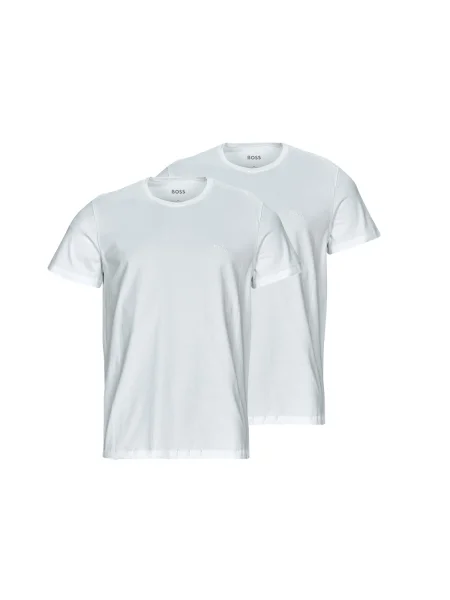 BOSS BLACK Tricou | alb