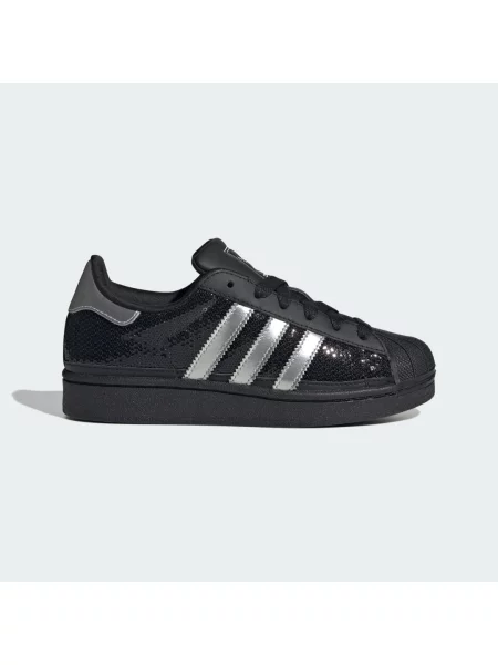 Sneakers adidas Superstar II Core Black/ Silver Metallic/ Ftwr White EUR białe