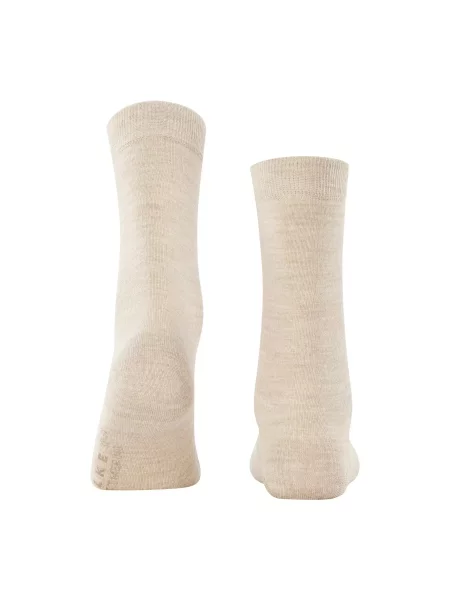 Skarpetki Falke Softmerino beżowe