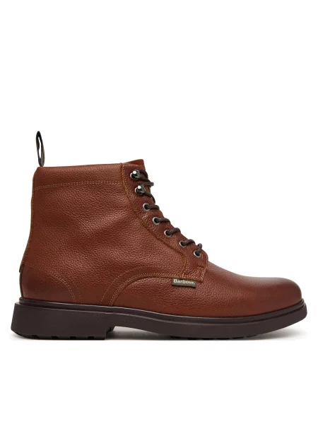 Barbour turistické topánky pánske kožené Bellister hnedá