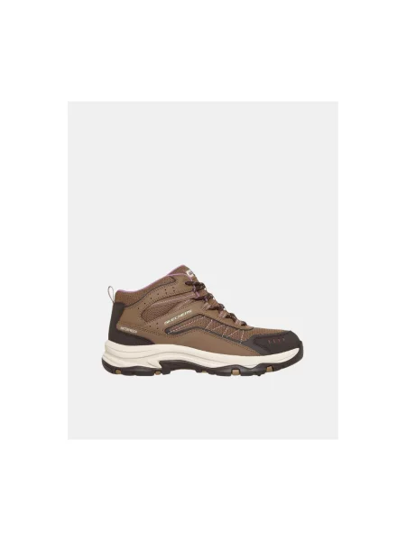 Impermeabil pantofi Skechers de drumeție maro