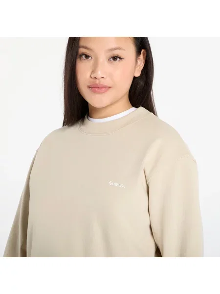 Φούτερ Queens Sweats Essential Crewneck Sand S