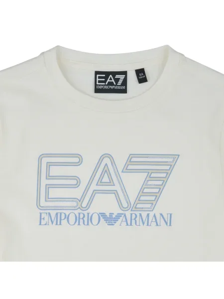 Gyerek póló Emporio Armani Ea7 fehér