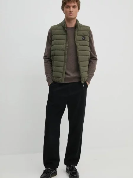 Вовняний светр United Colors of Benetton легкий коричневий