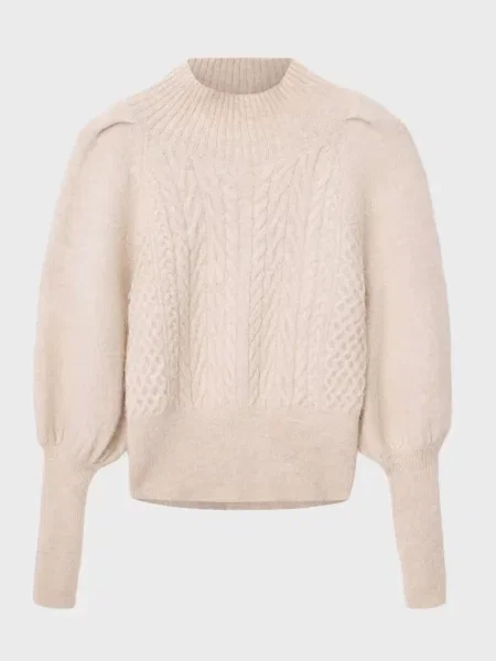 Шерстяной свитер Allsaints белый