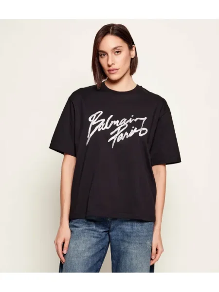 Balmain Tricou negru