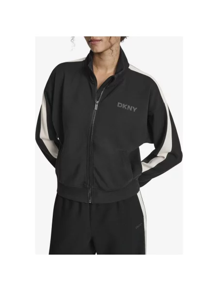 Kurtka DKNY SD Stripe czarny XS biały