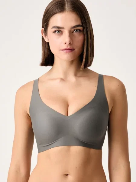 Chantelle podprsenka SOFT STRETCH sivá