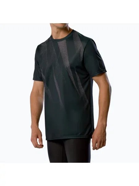 Футболка для бігу Mizuno Core Graphic Tee black чорна
