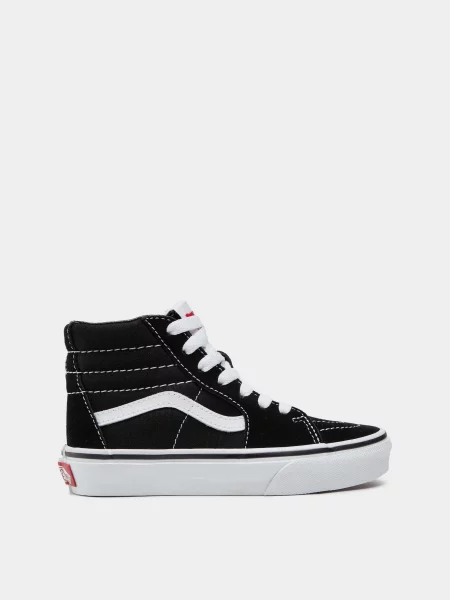 Дитячі Кеди високі Vans замша/текстиль чорний