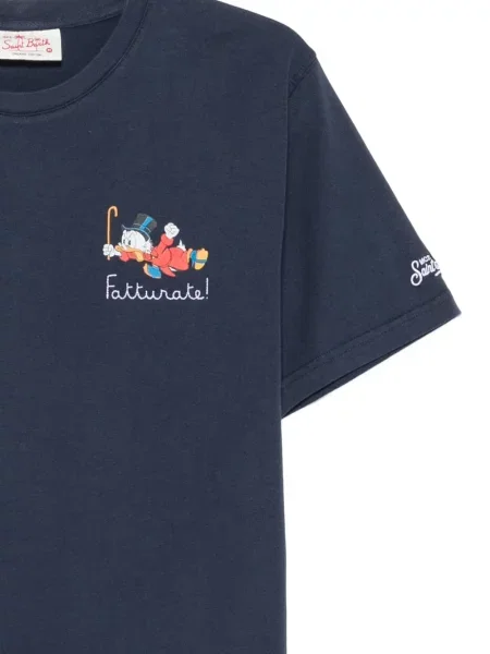 Tricou Mc2 Saint Barth cu imagine albastru