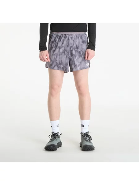 Šortky The North Face M Sunriser Short 5" Transcendent Grey Diffused Nature Print L šedé