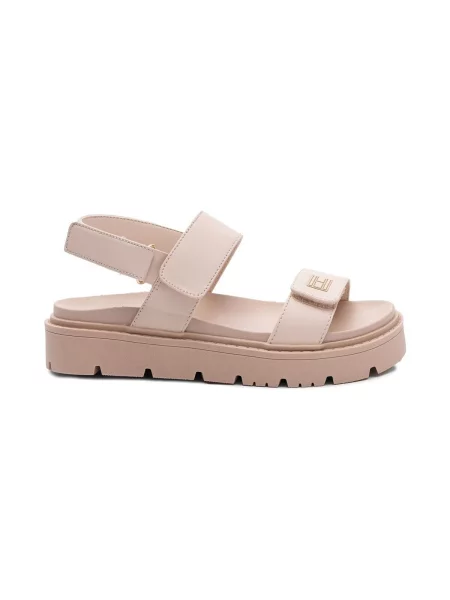 Sandály Tommy Hilfiger béžové
