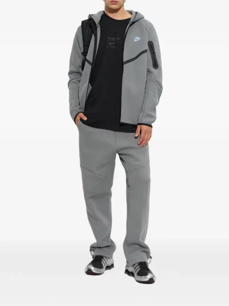 Μικρός γυμναστήριο fleece μπλούζα Nike μπλε
