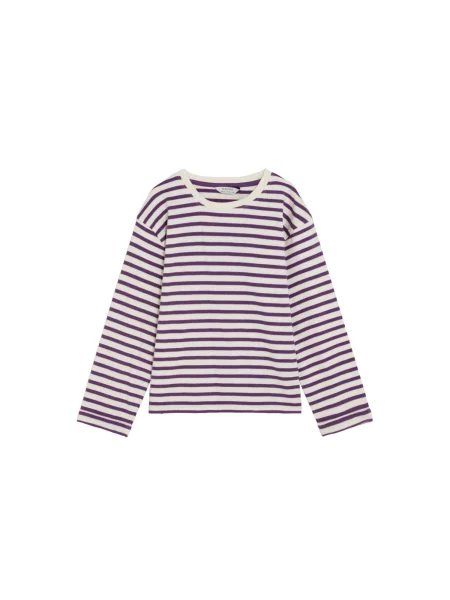 Scalpers Sweater majica neonsko zelena / ljubičasta bijela