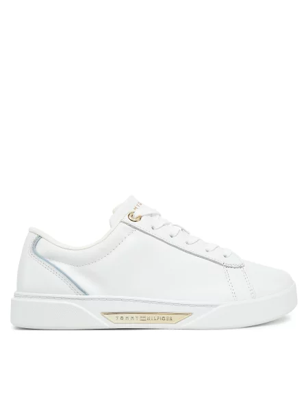 Laisvalaikio batai Tommy Hilfiger Chic Court Sneaker balta