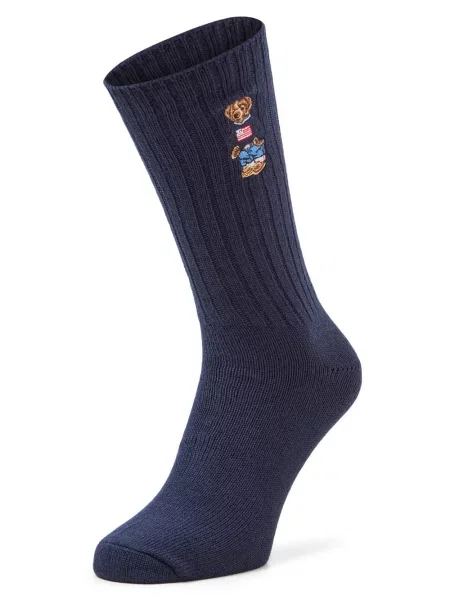 Polo Ralph Lauren Skarpety Mężczyźni drobna dzianina jednolity ONE SIZE niebieski
