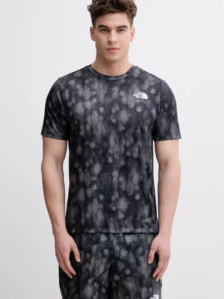 The North Face T-shirt γυμναστικής ανδρικό μαύρο