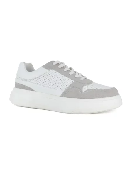 Lniane sneakersy Fregatta Stockholm białe