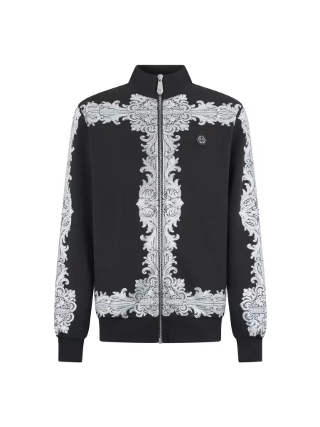 Bluza rozpinana Philipp Plein czarna