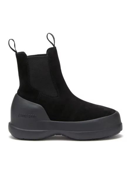 Sztyblety Moon Boot zamszowe czarne