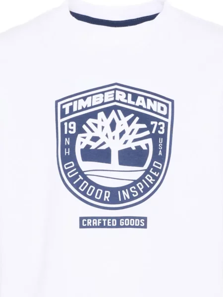 Koszulka dziecięca Timberland biała