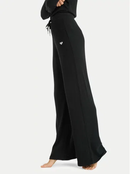 Roxy Spodnji del trenirke Rise & Vibe New Rib črna