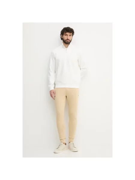 Bluza rozpinana Lacoste biała