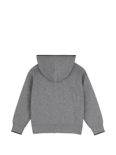 Bluza z kapturem dziecięca Chloe szara