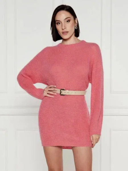 Pinko De lână rochie roz