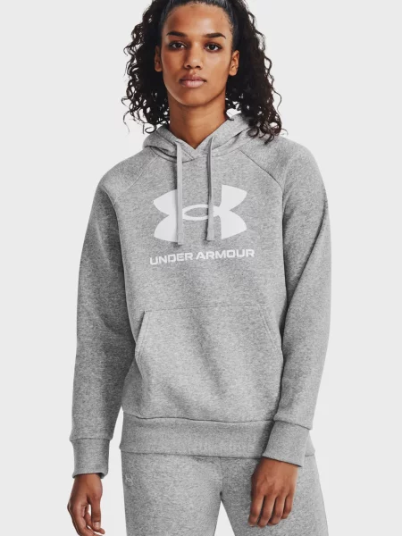 Флісова спортивна кофта Under Armour сіра