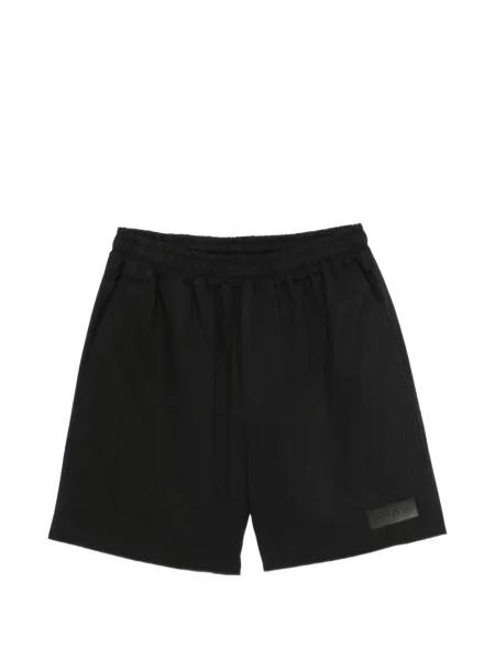 Pantaloni scurți Low Brand cu autograf negru