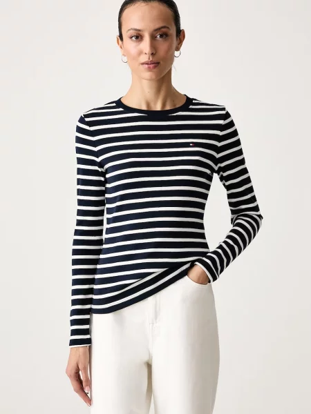 Tricou cu mânecă lungă Tommy Hilfiger