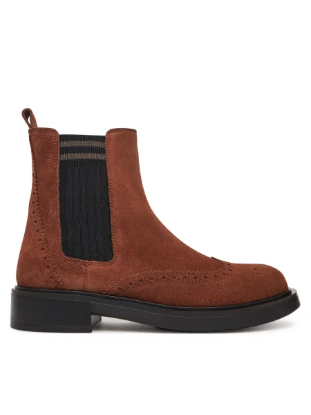 Pollini Gležnjarji Chelsea rjava