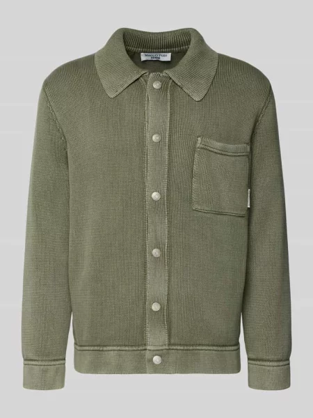 Kurtka z dzianiny o kroju relaxed fit z czystej bawełny Marc O'polo Denim