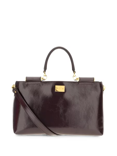 Geantă shopper Dolce & Gabbana maro