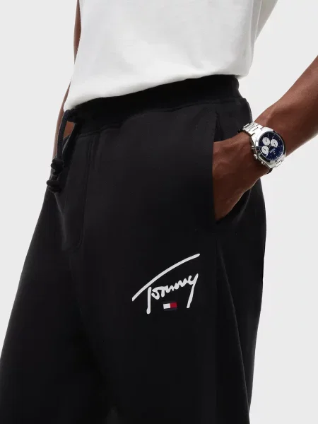 Спортивні штани Tommy Jeans чорні