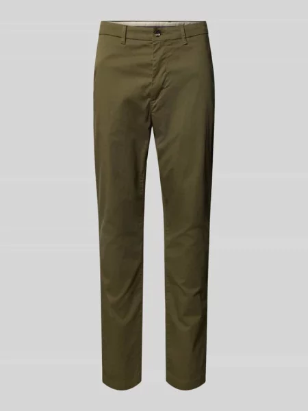 Chinosy o kroju slim fit z mieszanki bawełny Tommy Hilfiger
