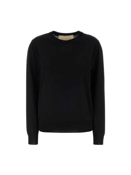 Sweter Valentino Garavani wełniany czarny