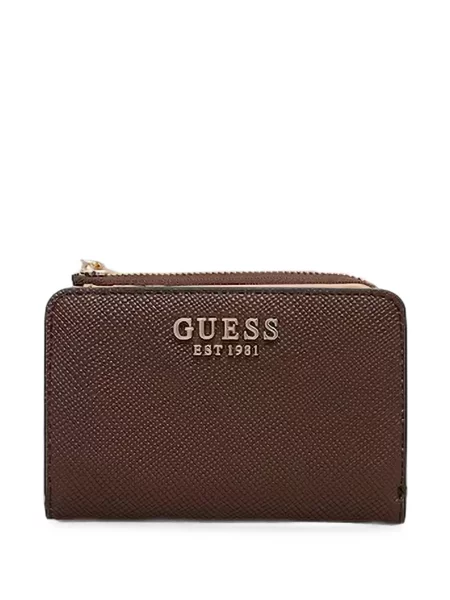 Portofel Guess cu autograf maro