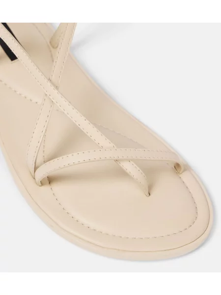 Sandale A.emery din piele alb