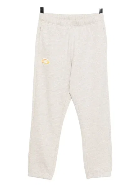 Kalhoty Aape By *a Bathing Ape® s výšivkou šedé