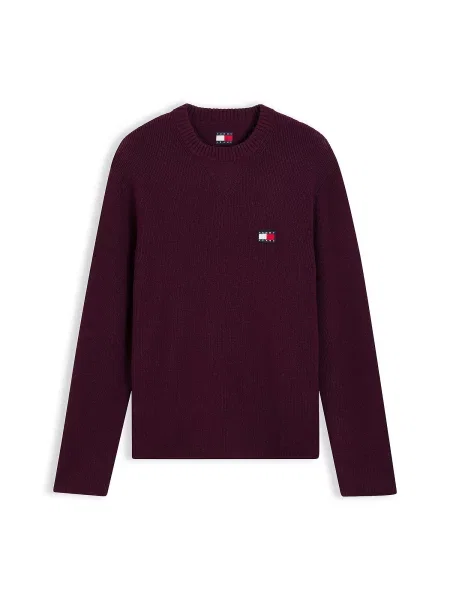 Tommy Jeans Pulover ciclam