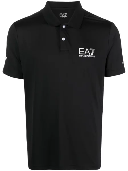 Polo Ea7 Emporio Armani cu imagine negru