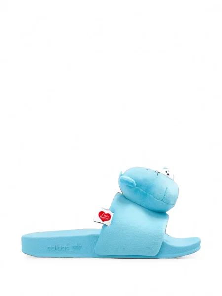 Papuci Adidas cu imagine negru