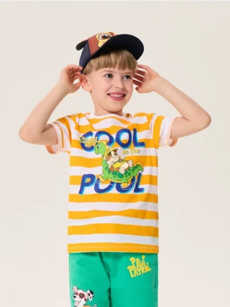 Sinsay Tričko s krátkým rukávem PAW Patrol bílá