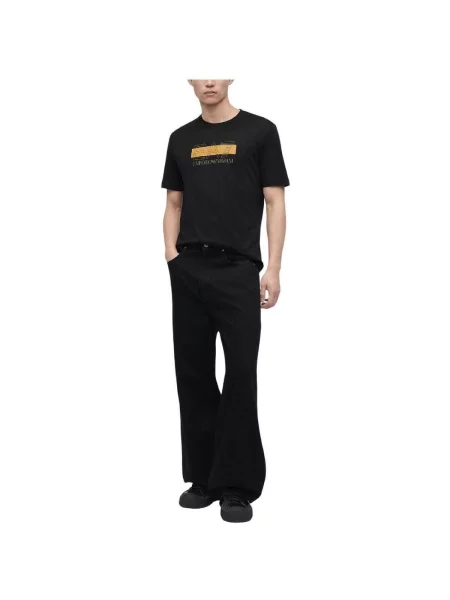 Tričko Emporio Armani čierna